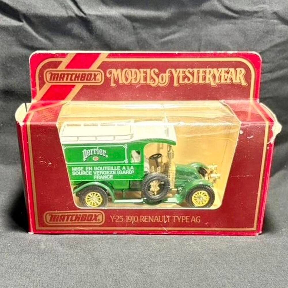 🚨 Matchbox Models Of Yesteryear Y-25 1910 Renault Perrier Delivery Truck. 🚚